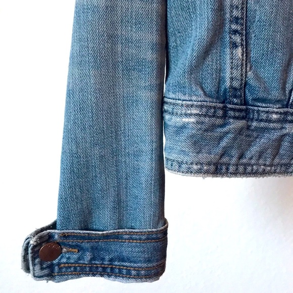 Gap 1969 Vintage Look Denim Blue Jean Jacket XS - Picture 9 of 15